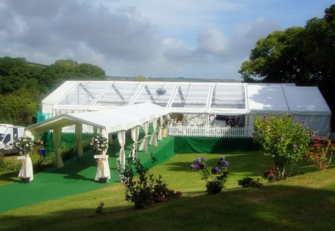 婚慶篷房怎么布置？